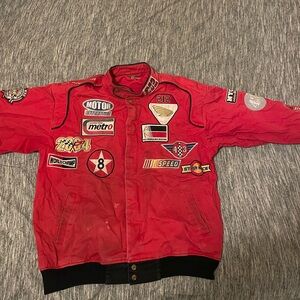 NASCAR Racing NYC 212 World Racing series X Large Red Jacket